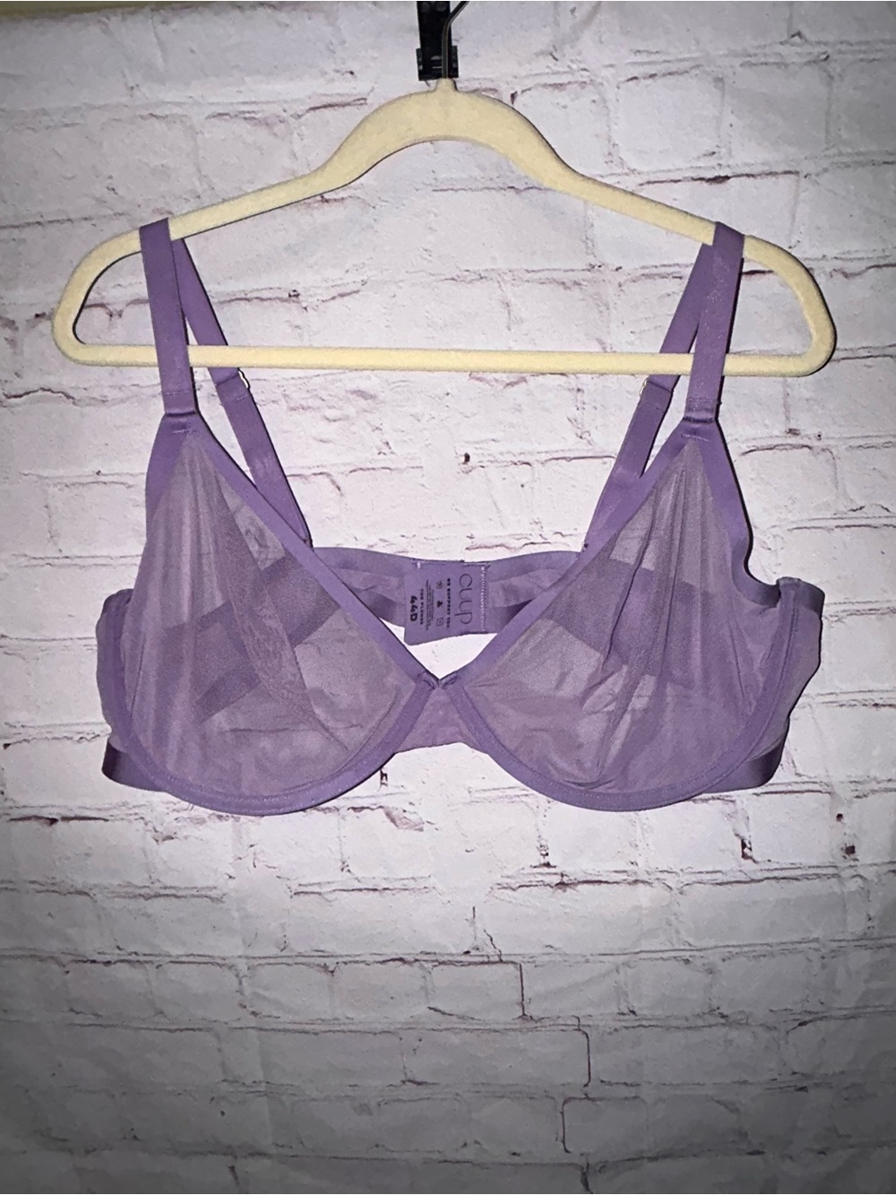 CUUP The Plunge Mesh bra size 44D